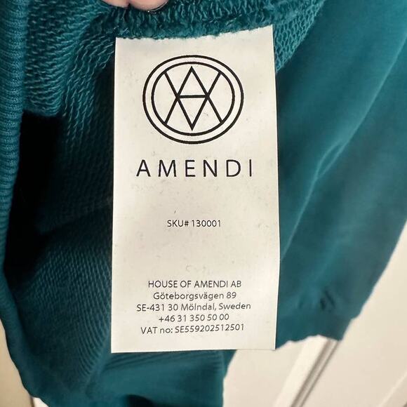 Amendi Pullover Petrol EUC Large - Picture 5 of 6